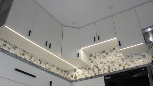 The Advantages of LEDs for Under Cupboard Lighting in Kitchens