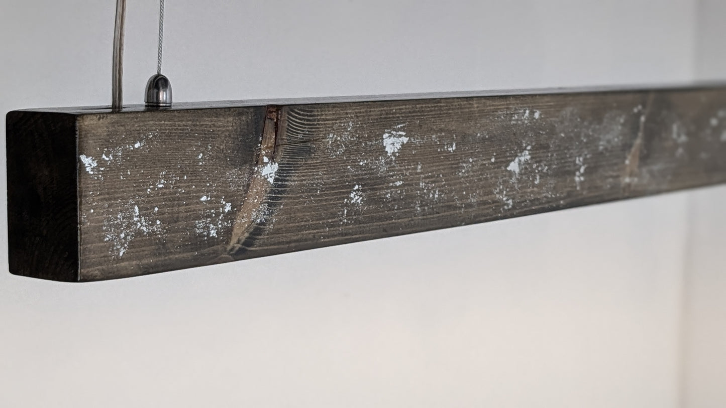Pendant LED Light | Glossy finish with Silver over Quartz Grey