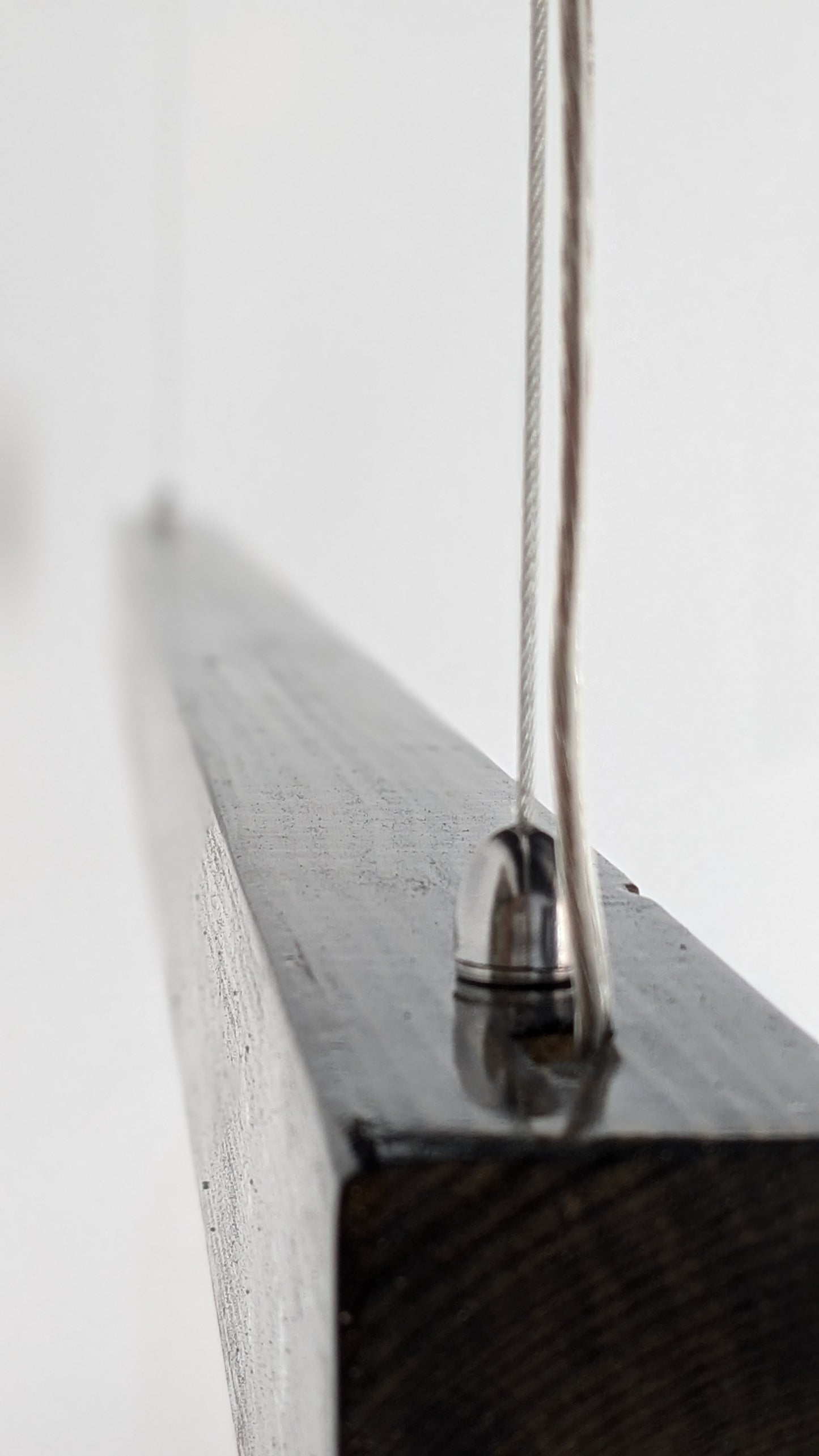 Pendant LED Light | Glossy finish with Silver over Quartz Grey
