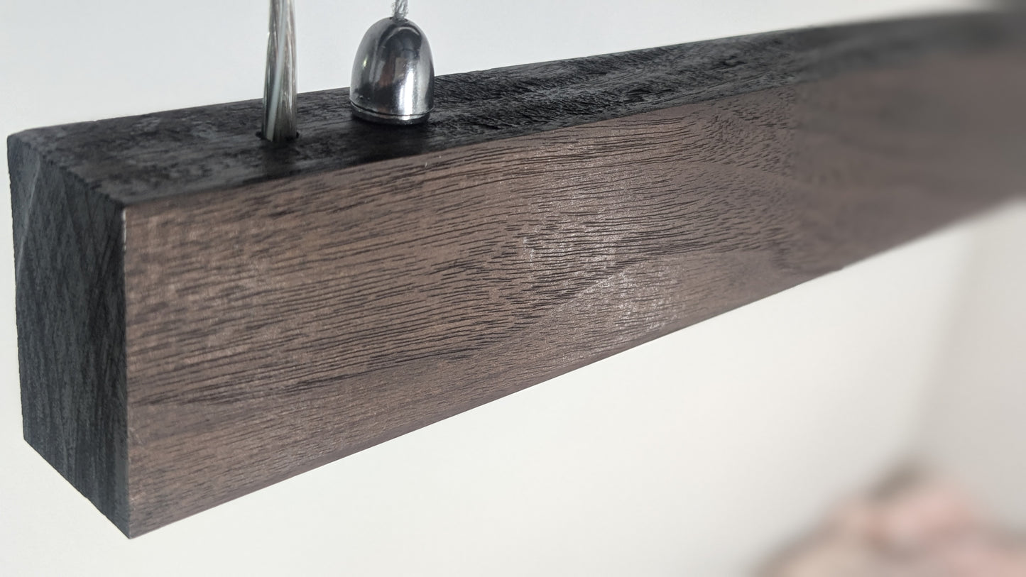 Liniar LED Pendant Light | American Walnut Semigloss Hardwax Oil