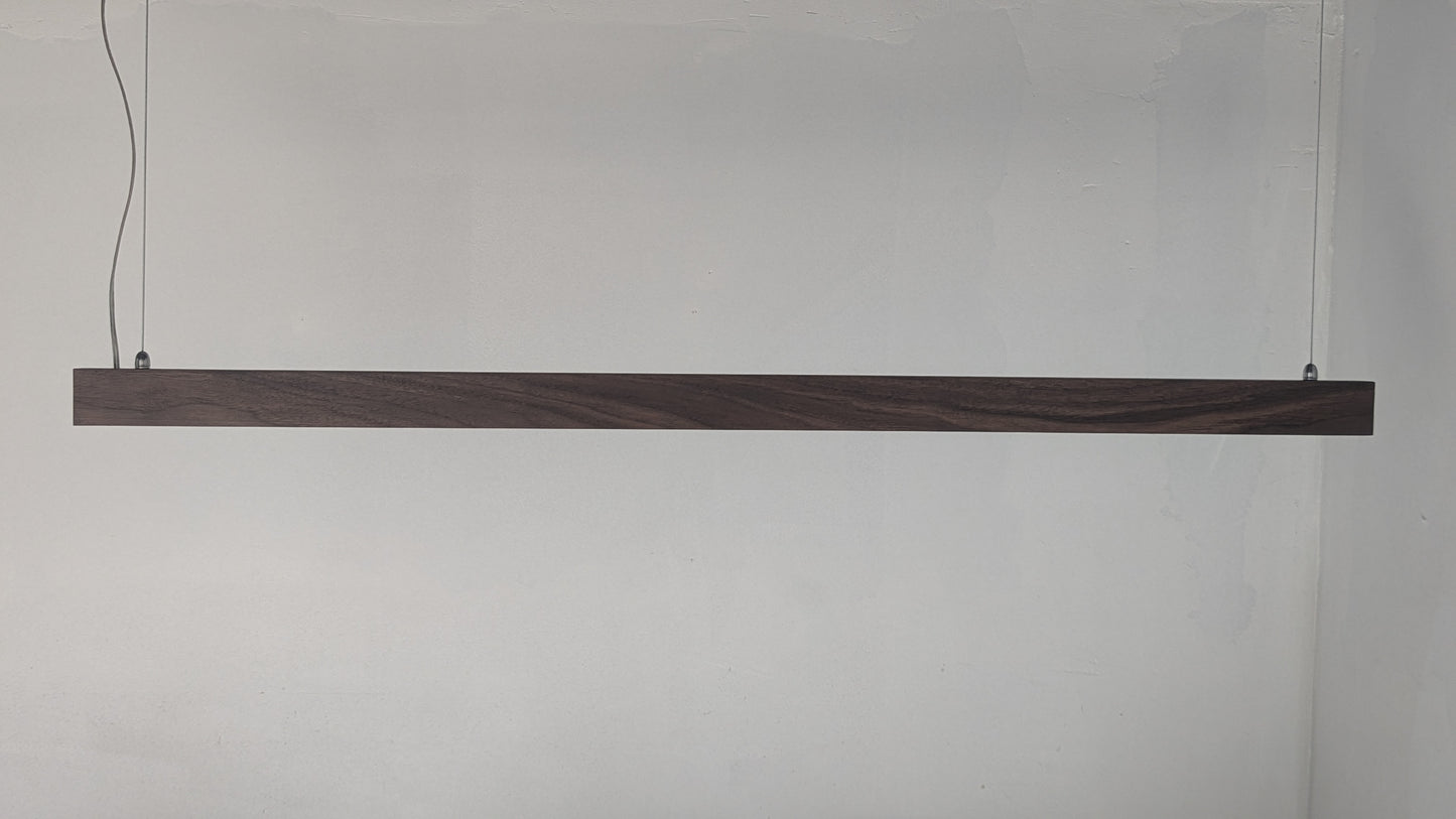 Liniar LED Pendant Light | American Walnut Semigloss Hardwax Oil
