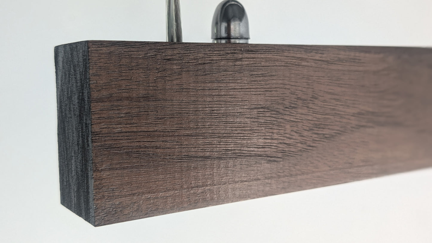 Liniar LED Pendant Light | American Walnut Semigloss Hardwax Oil