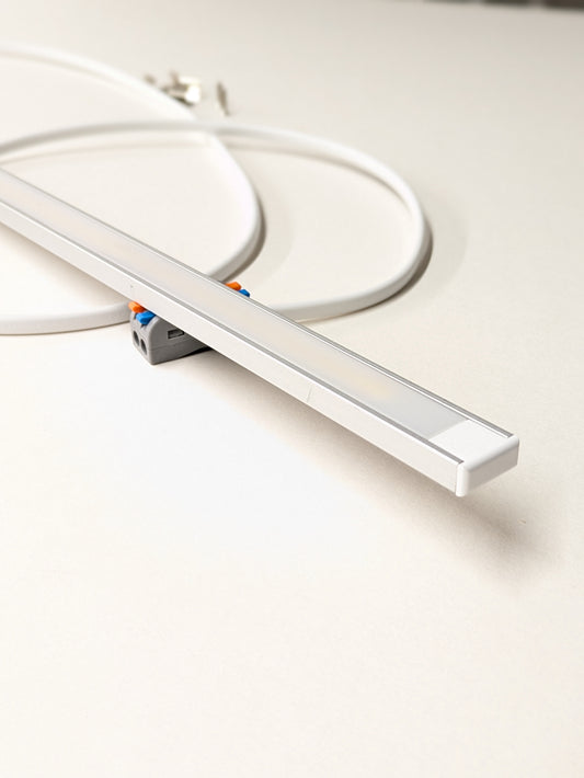 LED Under Cabinet Lights | 7mm Slim | Dotless | 230V - No Driver Required | 850 Lumens/Metre