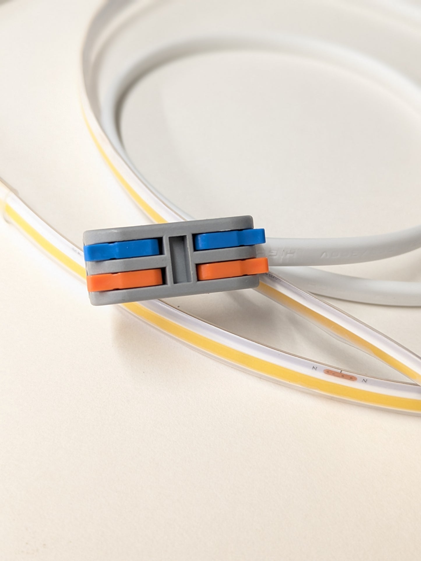 Coving | Over cabinets lighting COB LED Strip | Seamless | No dots | 230V No driver required | 5M