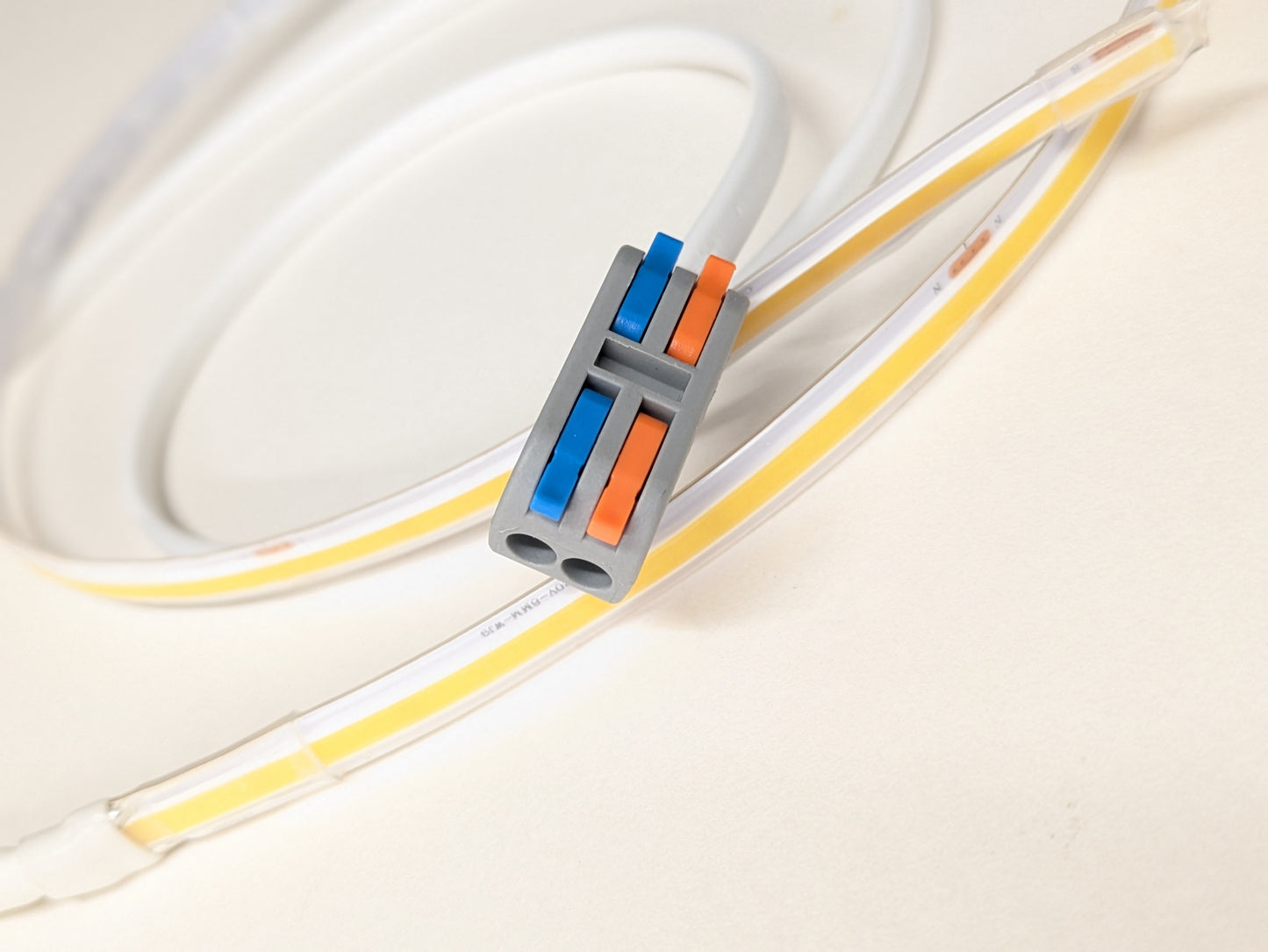 Coving | Over cabinets lighting COB LED Strip | Seamless | No dots | 230V No driver required | 5M