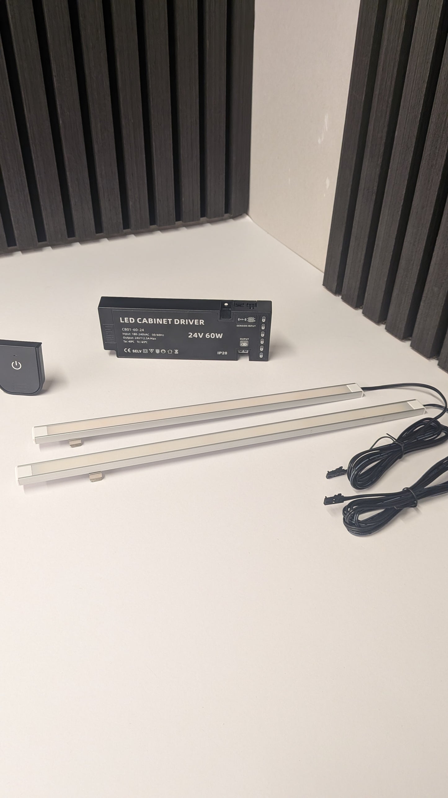 Under Cabinet LED Lighting | Slim and Bright | 1500 Lumens/M | Remote control | Dimmable | Dotless - Spot free