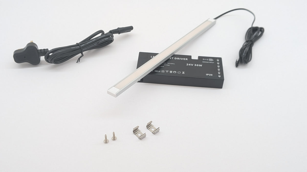 Dotless 4mm wide, 10mm tall flexible LED neon for joinery projects
