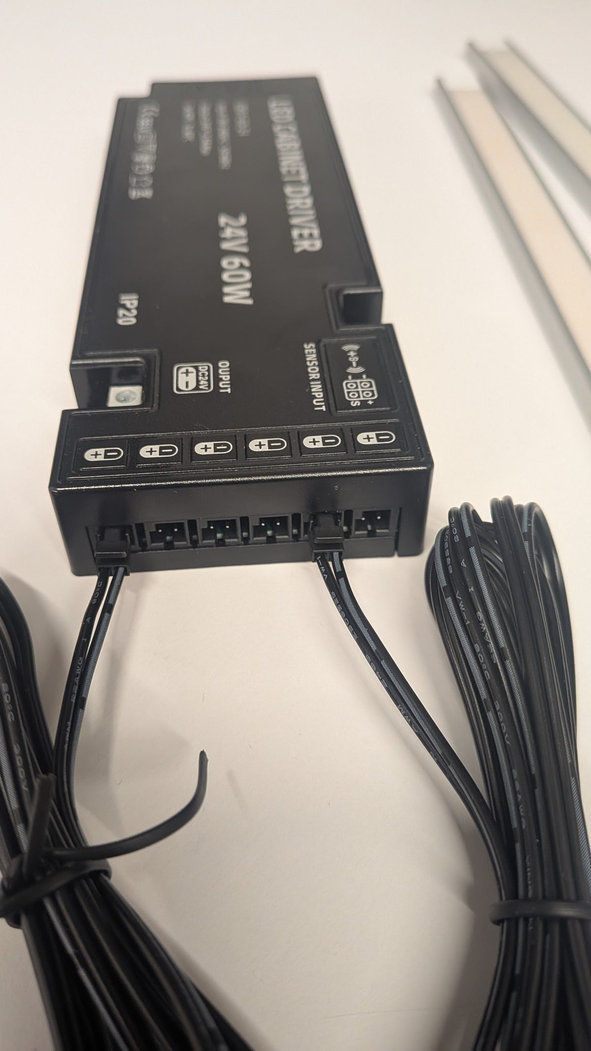 Bright 1500 lumen per metre LED under cabinet light, plug in and easy to install