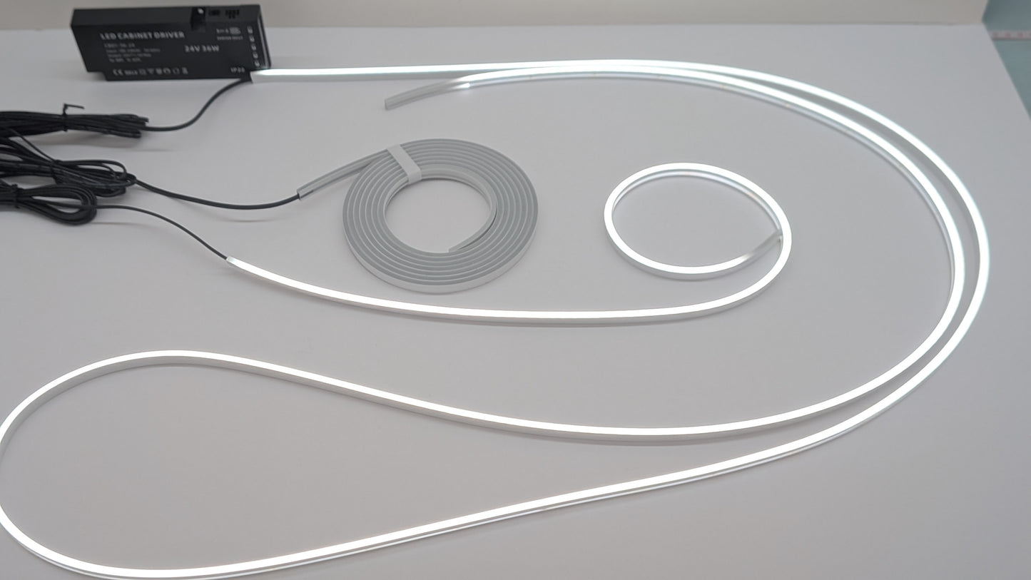 4mm Flexible Neon Super Flex | Joinery Dotless LED Lighting | Natural White
