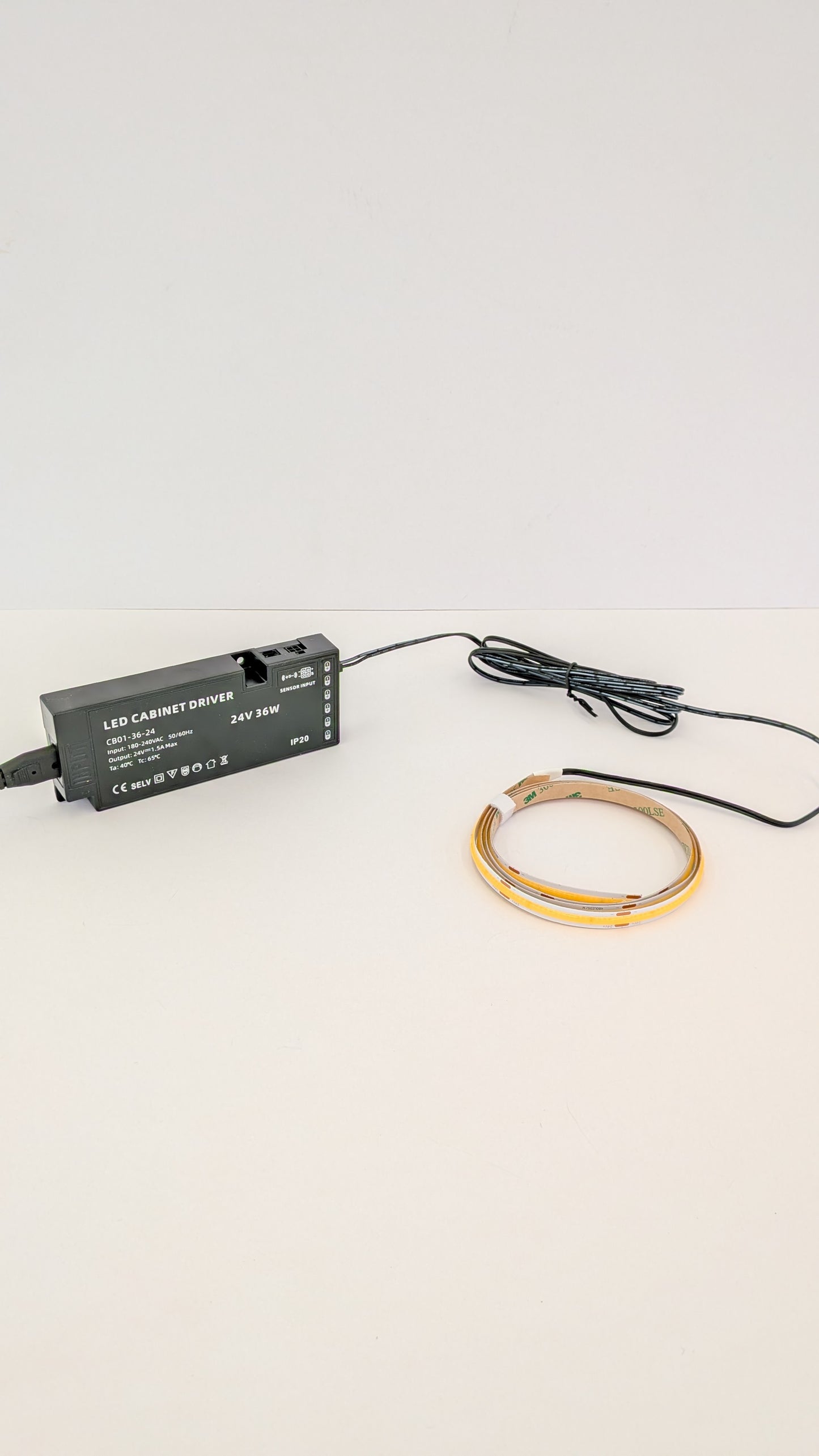 Wardrobe LED Light Strip | Motion sensor activated | Dotless | Plug in