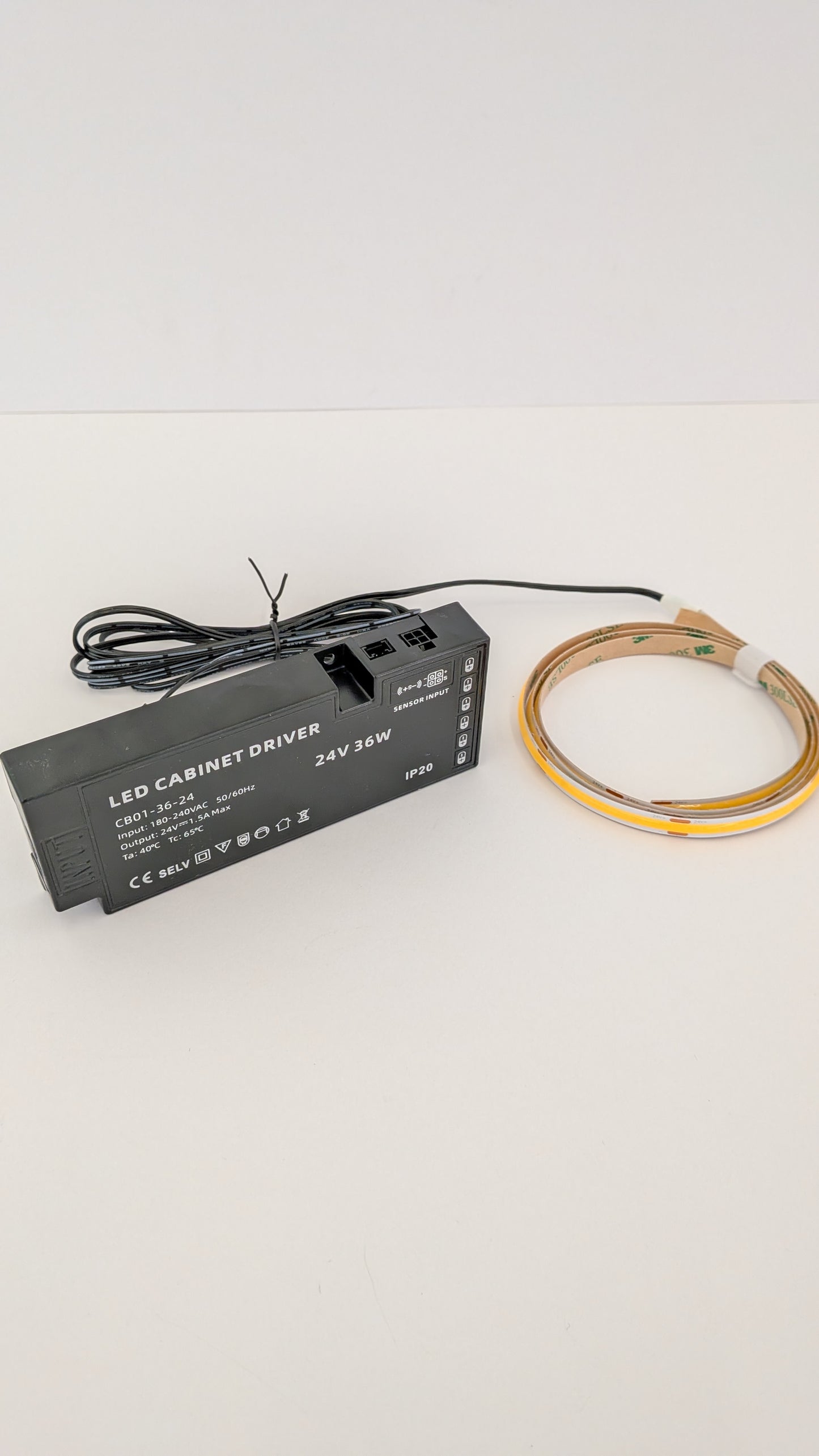 Wardrobe LED Light Strip | Motion sensor activated | Dotless | Plug in