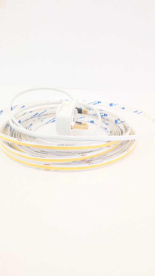 230V COB LED Strip | Seamless | Dotless | 230V No driver required | IP40