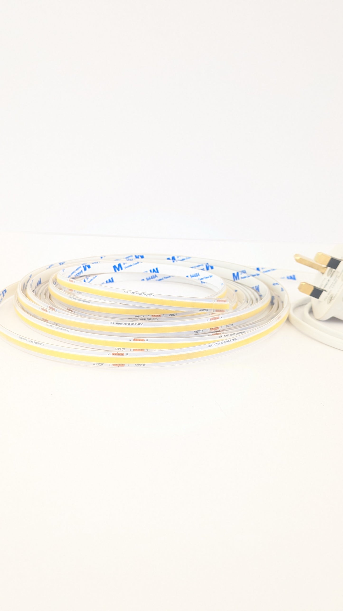 230V COB LED Strip | Seamless | Dotless | 230V No driver required | IP40