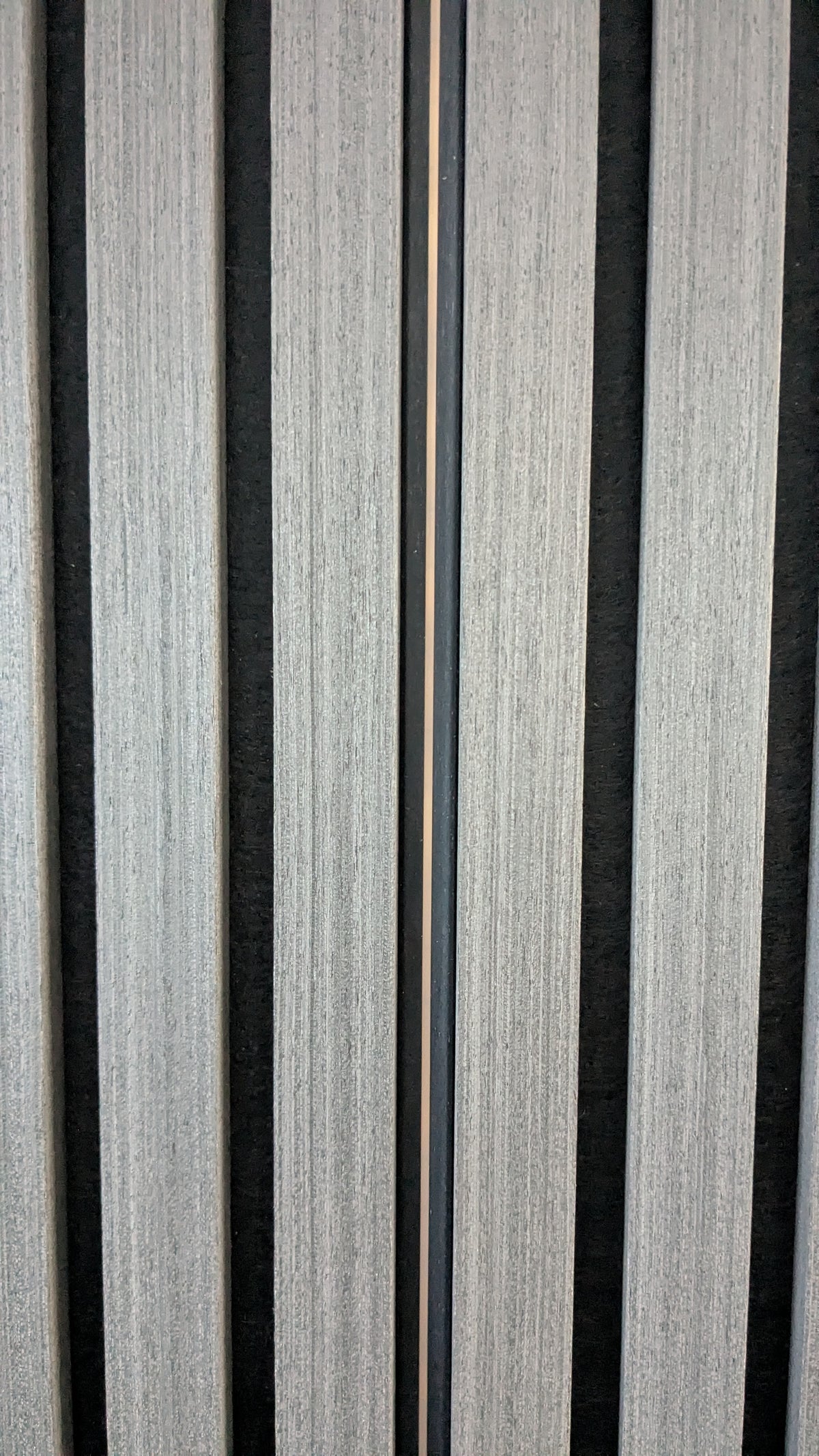 4000K daylight LED strip for acoustic slat wall panels, 230V mains powered