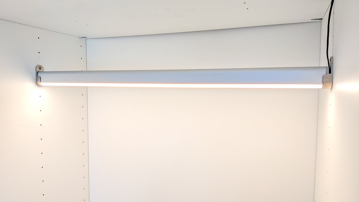 LEDs Wardrobe Hanging Rails Light with Integrated Illumination | Warm White