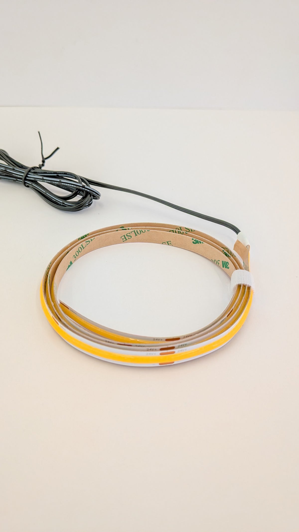 Wardrobe LED lighting with motion sensor, plugs into an LED driver, 2 metre lead included